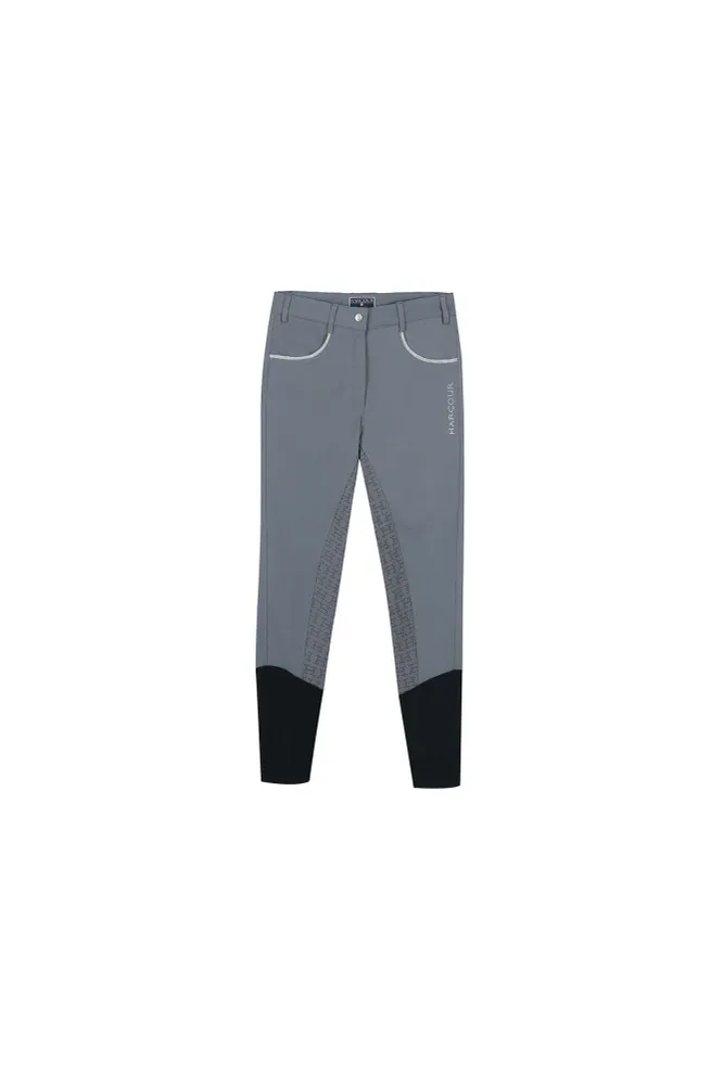 Vogue Women's Full Seat Grip Breeches Grey 14