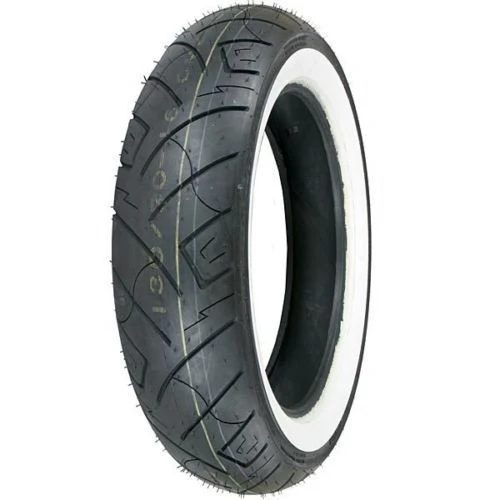 Neumatico Banda Blanca Delantero 130/80-17 65H Shinko 777 Melkwit Side Wall