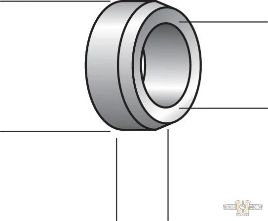 OEM Replacement Axle and Wheel Spacer Harley-Davidson