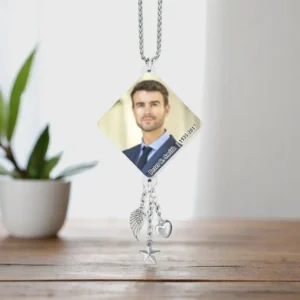 Gasdruk schokdemper Triangle Loving Memory Memorial Car Charm