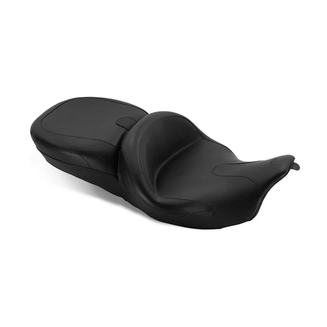 Mustang Summit 1-Piece Antiek Super Touring Seat Harley-Davidson voor terreinvoertuigen