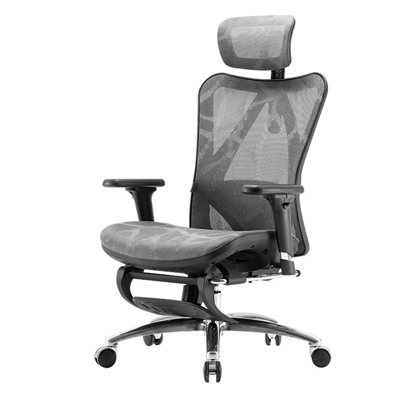 OEM Kwaliteit Draaivoet Adjustable Arms Executive Chair Modern Adjustable Seat Height Chair Black