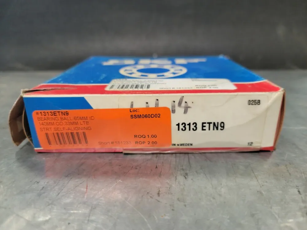 Self Aligning Ball Bearing 1313ETN9