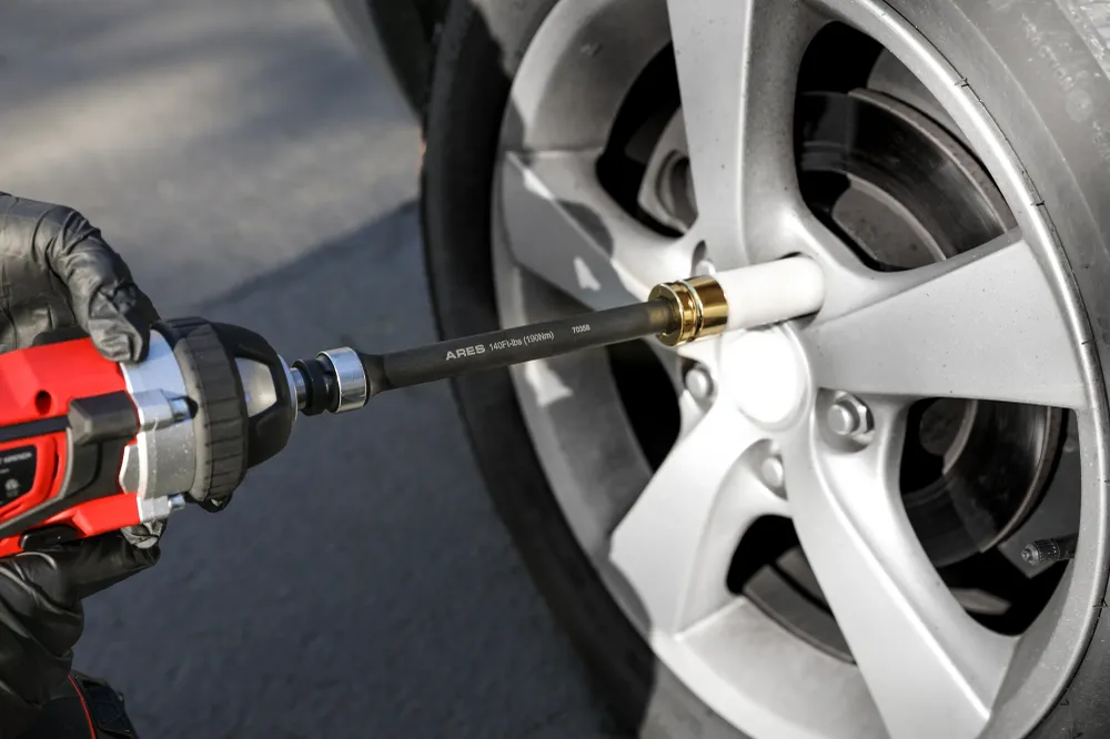 ARES 70367 - Torque Limiting Extension Bar Set