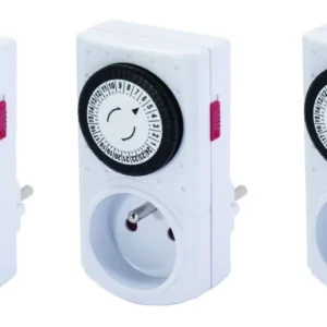 Gecertificeerde Set 3 mechanical timers - FR sockets
