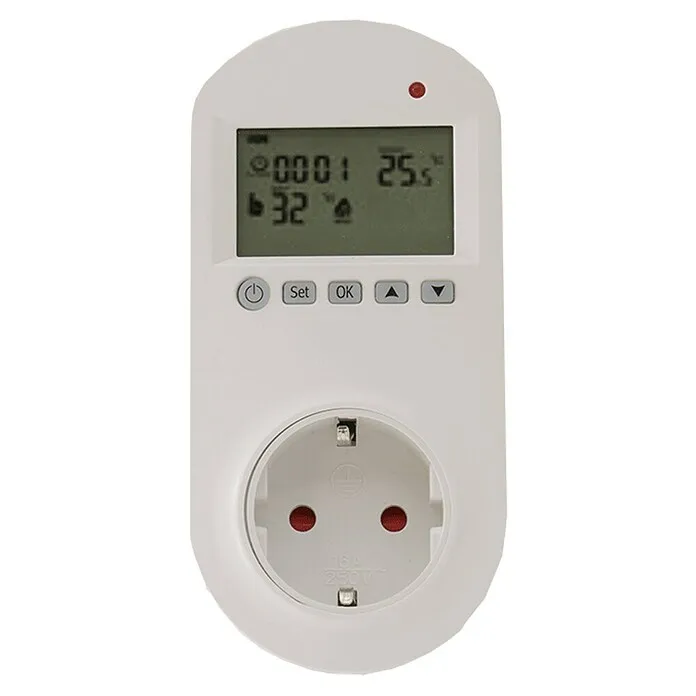 Livn WiFi Zelflerend Socket Thermostaat - Wit