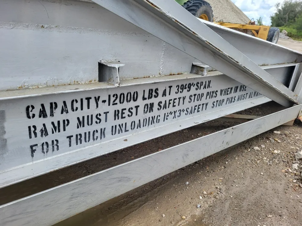 12000 lb. Loading Ramp | Snelle Levering