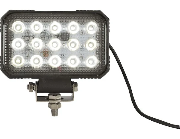 Buyers 1492290 Ultra Fel 6 Inch Wide Rectangular Led Spot Light