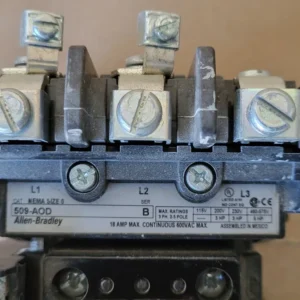 E-Gemarkeerd 18 Amp Full Voltage Non-Reversing Starter 509-AOD