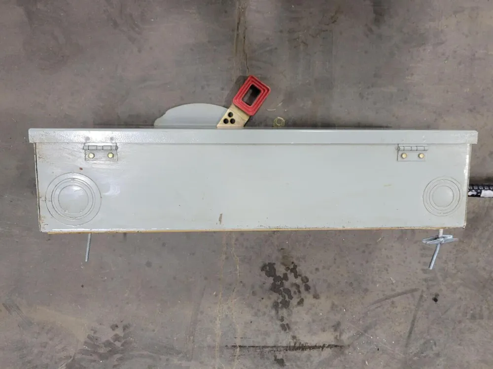 Industrieel Sterk Heavy Duty Safety Switch 60 Amp 600 VAC Max. 50 hp