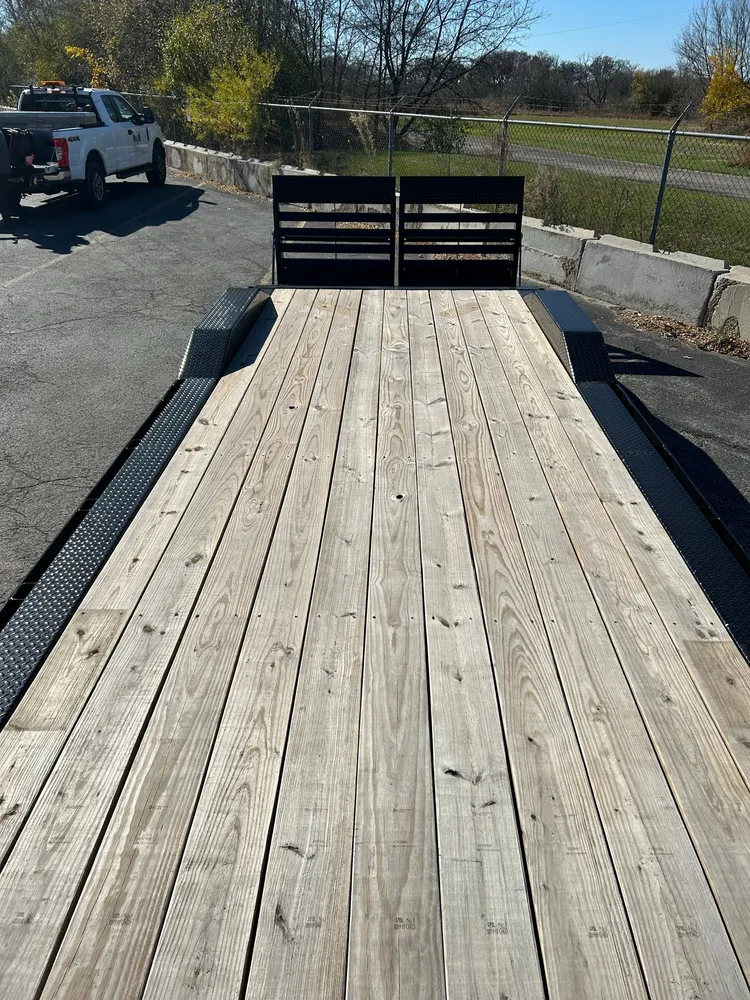 Midsota STWB-24 24 Ft. Skid Steer Ruim Body Open Trailer