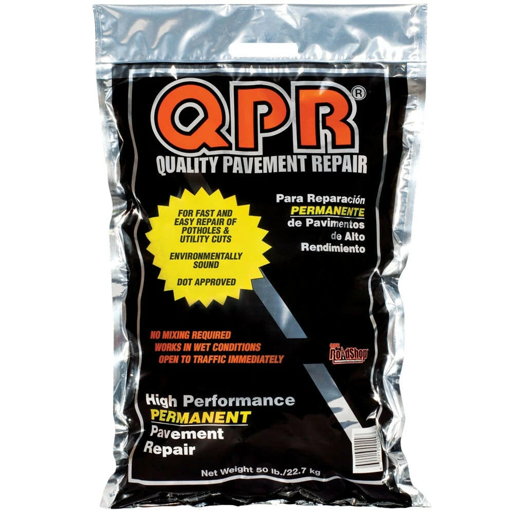 QPR 50-lbs High Performance Permanent Pavement Repair met 2 Jaar Garantie
