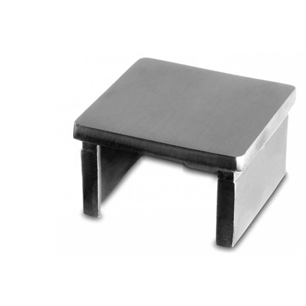 Q-Railing Square Cap Rail End Cap voor Vrachtwagens