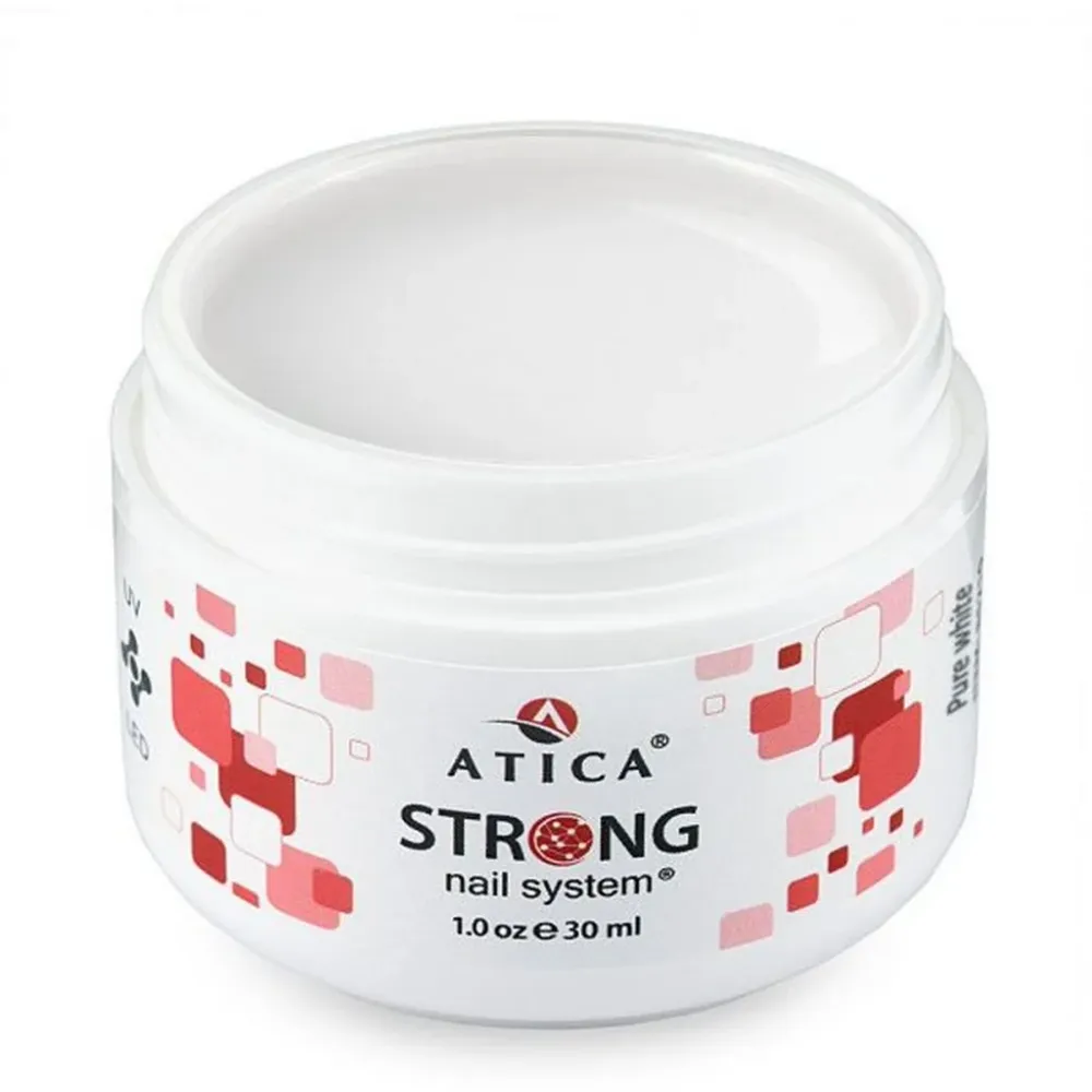 Strong Gel Puur White shimmer 30ml Atica
