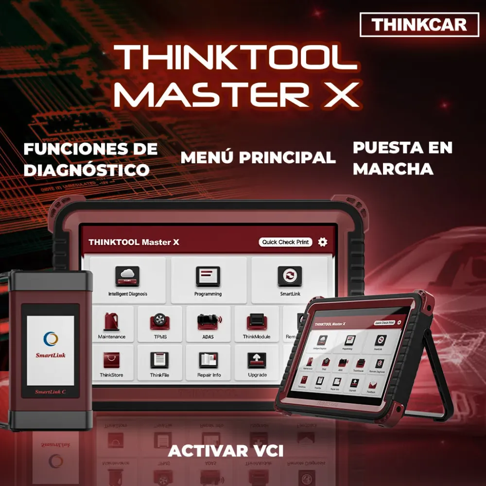 Thinkcar: THINKTOOL MASTER X - Directe Montage