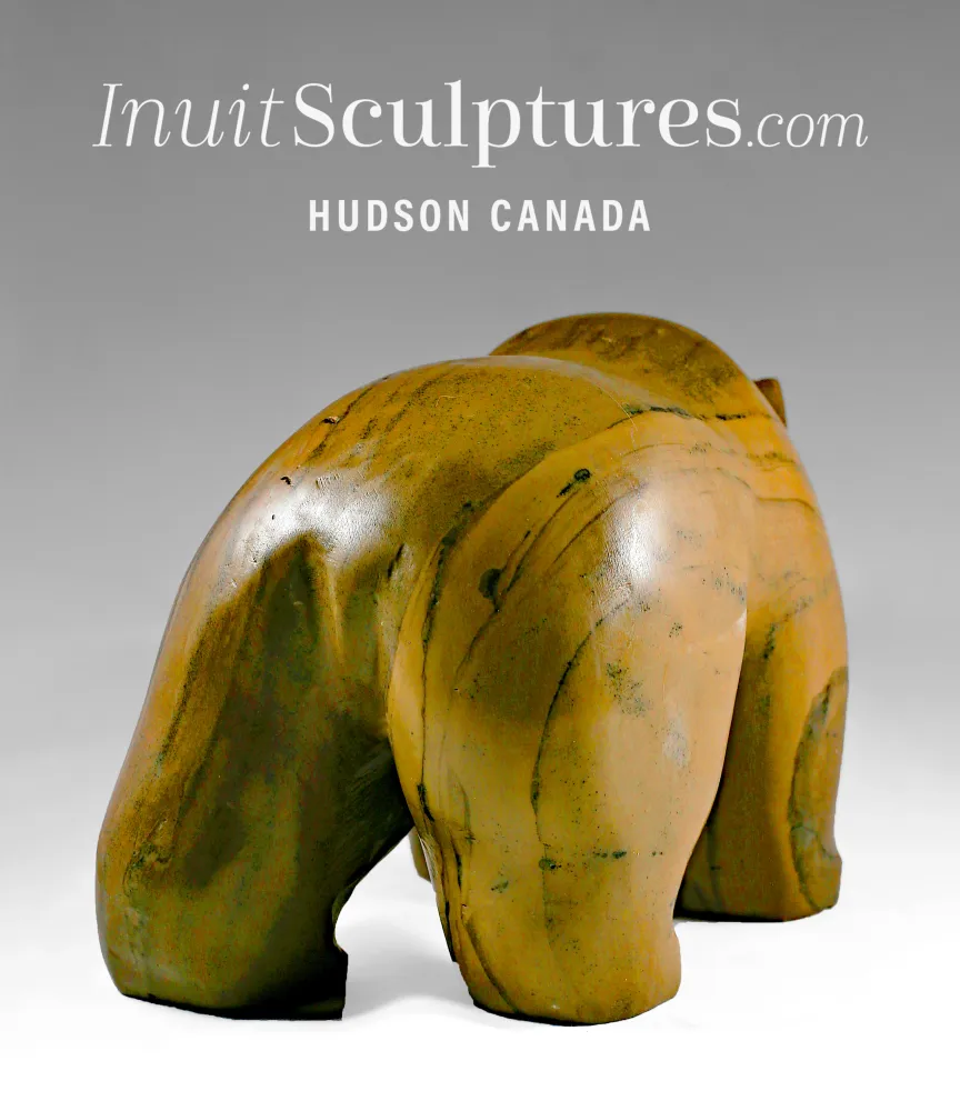 11" Walking Bear Louie Uttaq Gjoa Haven *Mighty*