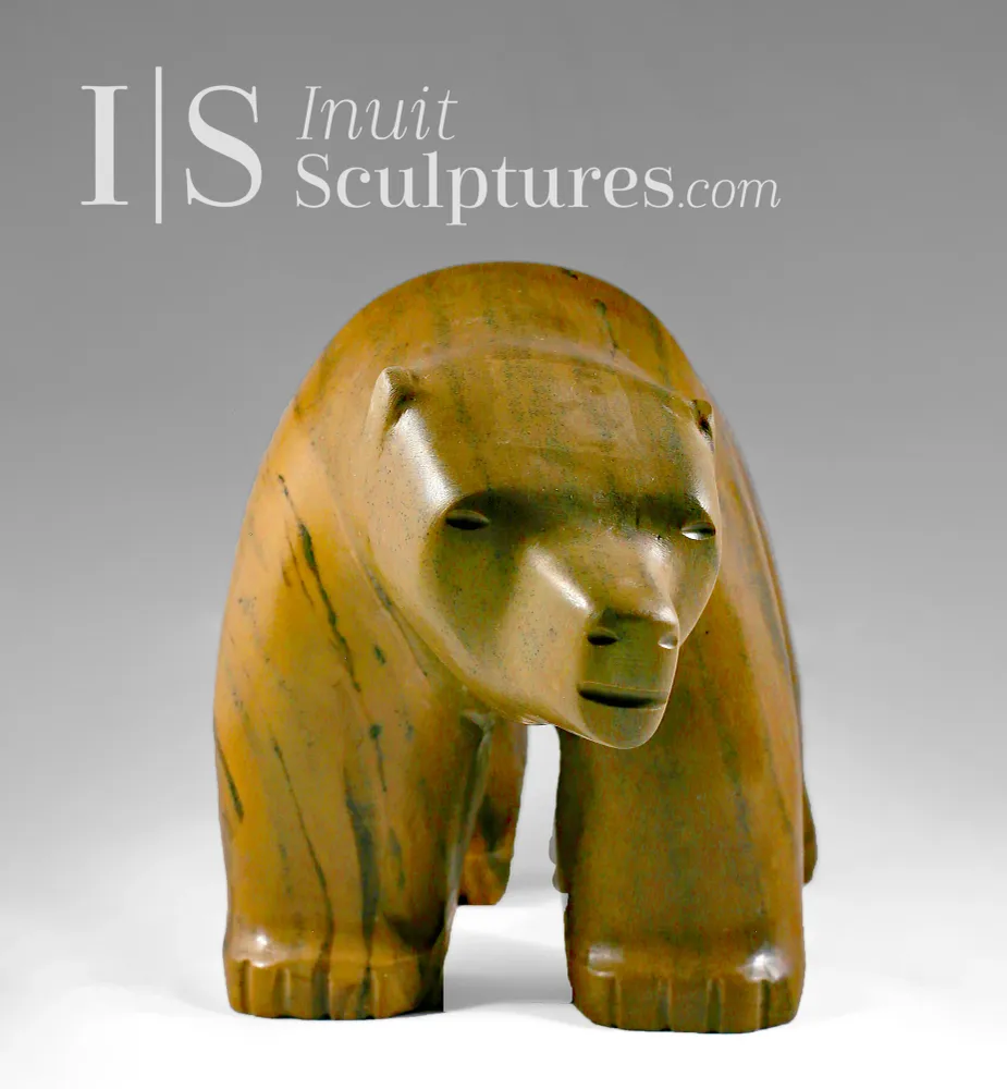 11" Walking Bear Louie Uttaq Gjoa Haven *Mighty*